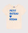 T-shirt stampata a maniche corte bambina blu AVALANCHE/bianco PERSE