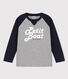 T-shirt maniche lunghe in jersey bambino