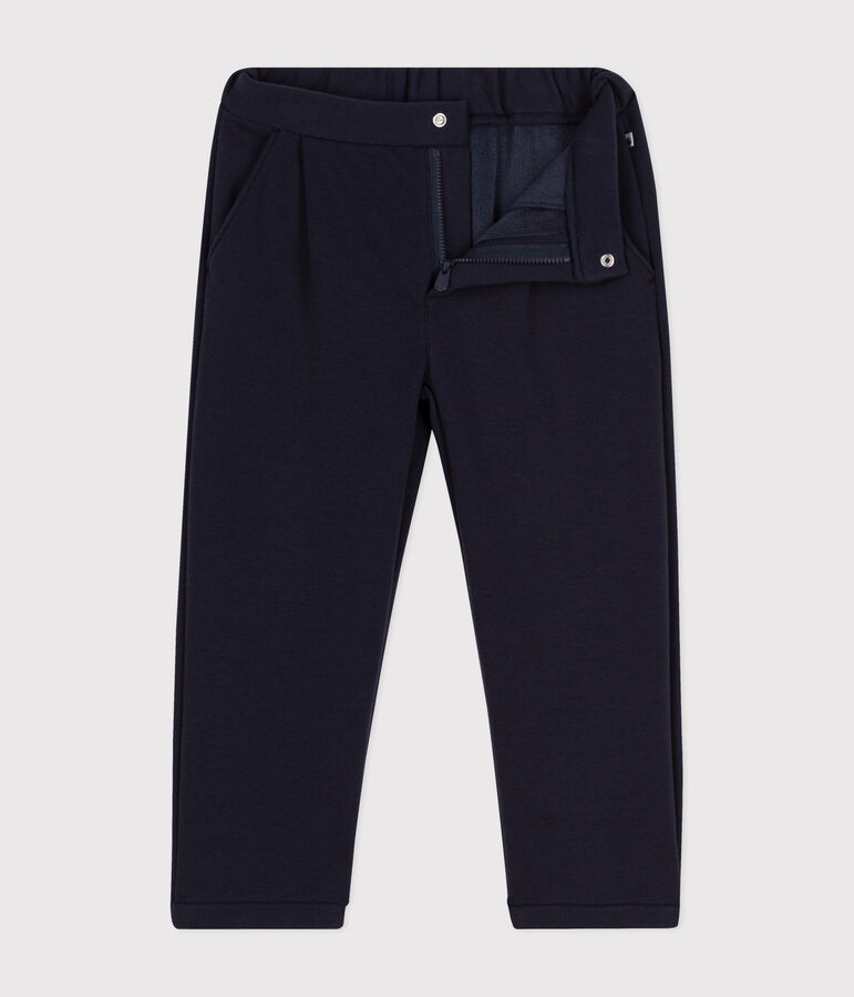 Pantaloni caldi bambino. blu