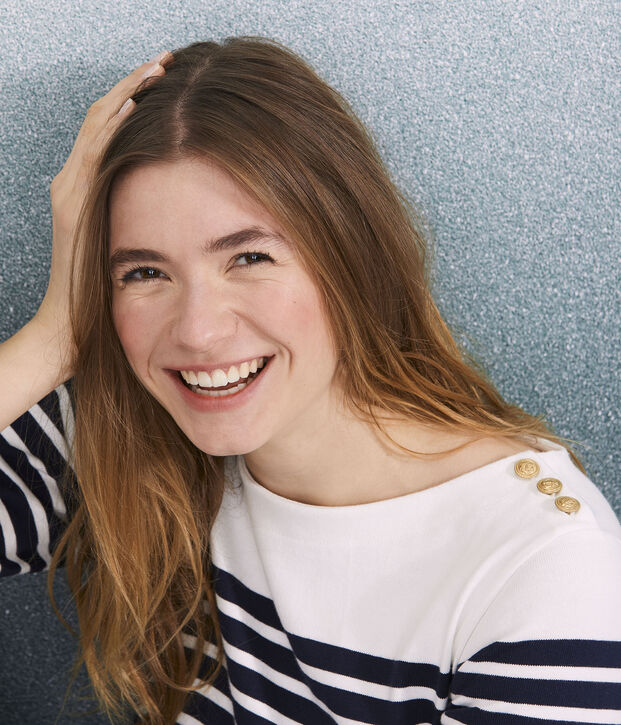 Abito marini&egrave;re Donna blu/bianco