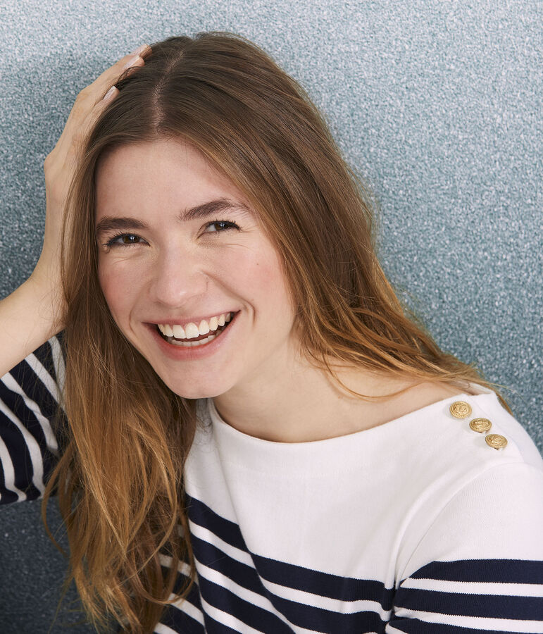 Abito marini&egrave;re Donna blu/bianco