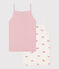 Set di 2 canotte in cotone con granchi stampati bambino  variante 1
