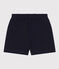Shorts in cotone bambina blu SMOKING