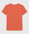 T-shirt L'ICONIQUE girocollo in cotone da donna rosa BRANDY