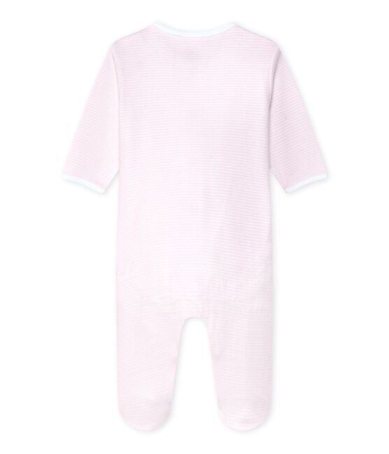 Bodygiama Bebé unisex rosa VIENNE/bianco ECUME