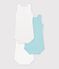 Lot de 3 bodies d&eacute;bardeurs b&eacute;b&eacute; multicolore