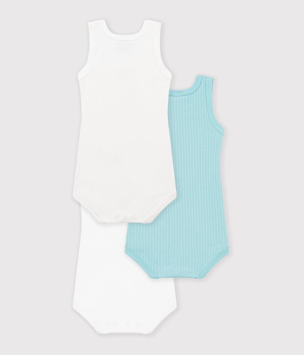 Lot de 3 bodies d&eacute;bardeurs b&eacute;b&eacute; multicolore