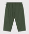 Pantaloni in cotone/lino bebè verde CROCO