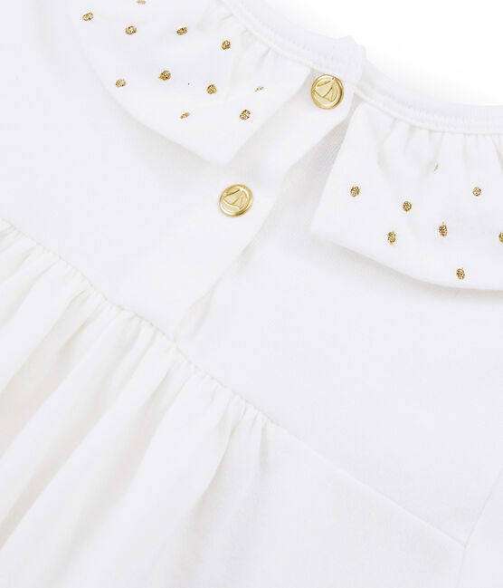 Blusa bambina bianco MARSHMALLOW