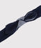 Fascia in cotone bambina blu SMOKING