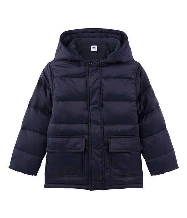 Piumino bambino impermeabile foderato blu