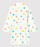 Vestaglia bambina a cuori multicolore in pile bianco MARSHMALLOW/bianco MULTICO