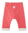 Pantaloni per bebè maschio reversibili rosa Gloss