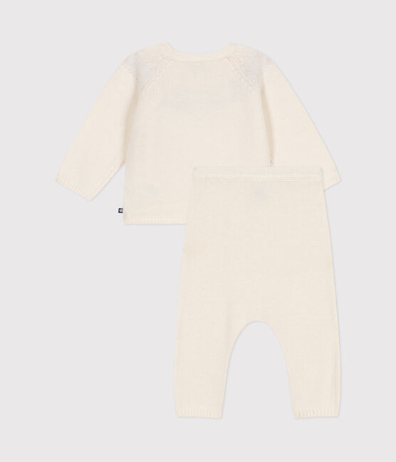 Set di 2 pezzi in maglia neonato rosso MARSHMALLOW/bianco CORRIDA