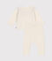 Set di 2 pezzi in maglia neonato rosso MARSHMALLOW/bianco CORRIDA
