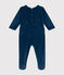 Dors bien en velours bébé blu INCOGNITO