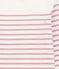Tee-shirt per bambina bianco MARSHMALLOW/rosa BABYLONE