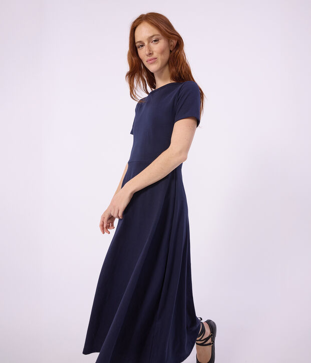 Abito lungo in cotone donna SMOKING