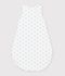 Sacco nanna in ciniglia con balene stampate neonato TOG 3 blu/blu
