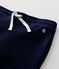 Pantaloni comodi in cotone bambina blu SMOKING
