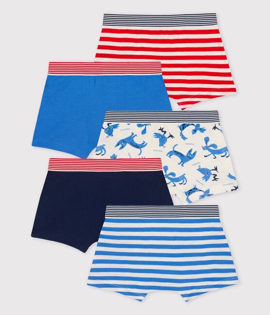 Confezione da 5 boxer bambino in cotone variante 1