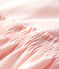 Abito millerighe bebè femmina rosa PATIENCE/bianco MARSHMALLOW