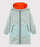 Giacchetta reversibile bambino unisex arancione CAROTTE/blu FONTAINE