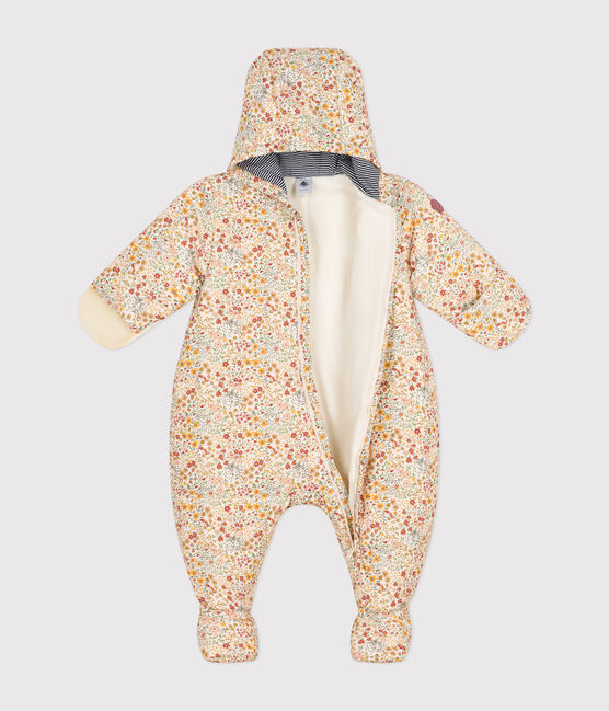 Tutina con stampa neonato bianco AVALANCHE/ MULTICO