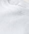 T-shirt L'ICONIQUE girocollo in cotone donna bianco ECUME