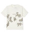 T-shirt maniche corte bebè maschio bianco MARSHMALLOW