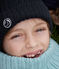 Cappello in maglia con fodera in pile bambino unisex SMOKING