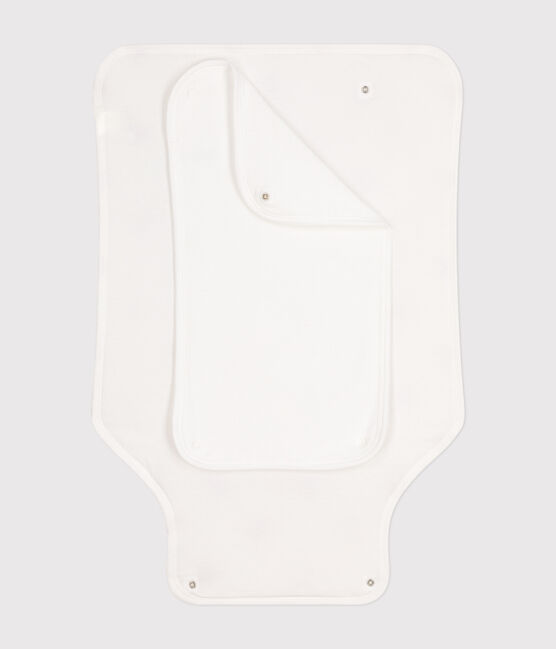 Materassino fasciatoio in cotone neonato bianco MARSHMALLOW/rosso TERKUIT