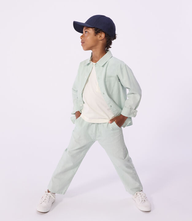 Pantaloni in cotone e lino bambino SPRAY
