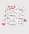Pigiama tela di Jouy Parigi bambino in cotone bianco MARSHMALLOW/blu MEDIEVAL