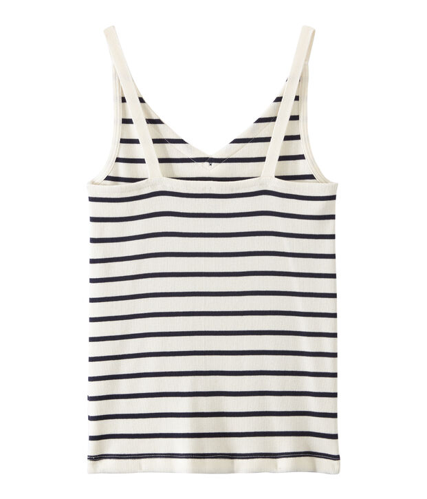 Canotte 100 anni culotte donna bianco/blu