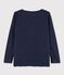T-shirt sportiva bambina blu SMOKING