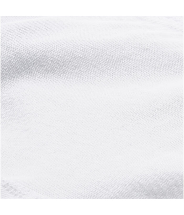 Shorty in tinta unita bianco ECUME