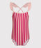 Costume intero a righe bambina SALINE/ DELHI
