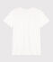 T-shirt LE DROIT girocollo in cotone Donna bianco ECUME