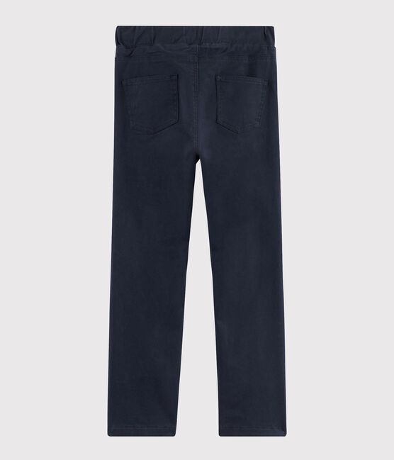 Pantaloni caldi bambino blu SMOKING