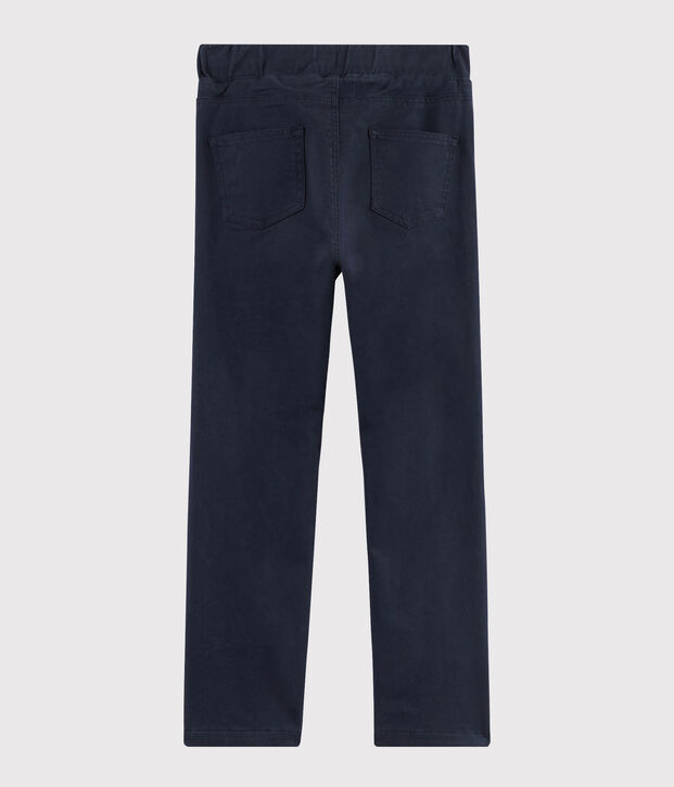 Pantaloni caldi bambino blu