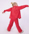 Giacca bambino in cotone tinta unita rosso