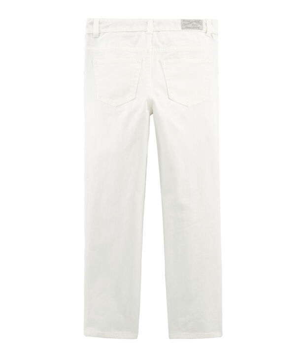 Pantalone bambino bianco