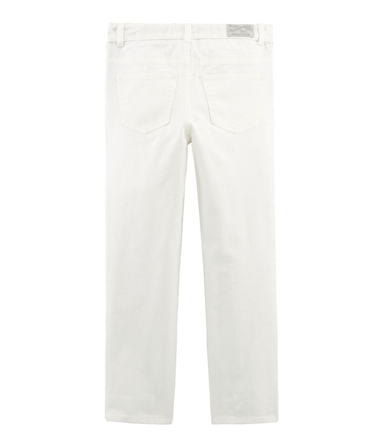 Pantalone bambino bianco