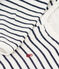Bodyjama in cotone a righe bianco MARSHMALLOW/blu SMOKING