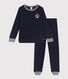 Pigiama in spugna bouclette per bambino unisex
