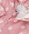 Giacca a vento con stampa floreale per neonati rosa CHARME/bianco MARSHMALLOW
