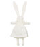 Doudou coniglietto raffinato bianco MARSHMALLOW