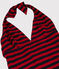 Costume intero riciclato Donna blu SMOKING/rosso TERKUIT