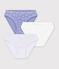 Set di slip bambino in cotone a cuori multicolore
